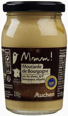 Moutarde de Bourgogne au vin blanc AOP Bourgogne aligoté