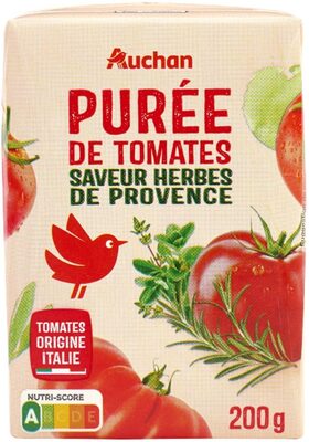 Purée de tomates Saveur herbes de Provence