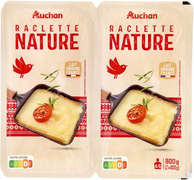 Raclette nature front packaging