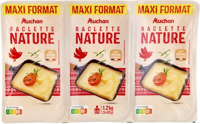 Raclette nature front packaging