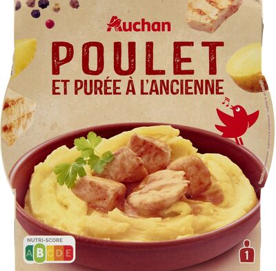 Poulet et purée à l'ancienne