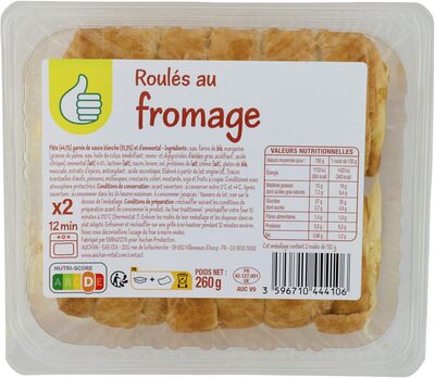 Roulés au fromage