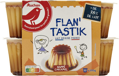 Flantastik caramel front packaging