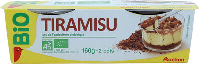 Tiramisuissu de l'agriculture biologique Logo AB Logo Européen (feuille étoilée) IT-BIO-007Agriculture UE / non UE