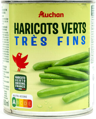 Haricots verts très fins