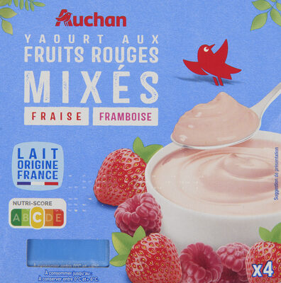 Les mixés Saveurs : Fraise Framboise Fruits rouges