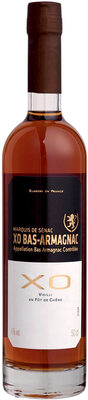 BAS ARMAGNAC XO MARQUIS DE SENAC 40%vol. 50cl. front packaging
