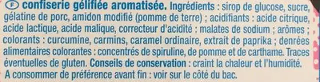 Mix acid ingredients label