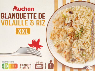 Blanquette de volaille et riz