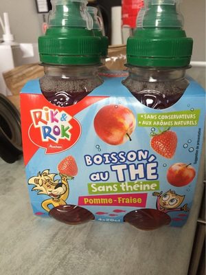 Boisson the pomme fraise