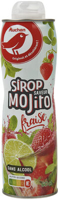 Sirop saveur mojito fraise