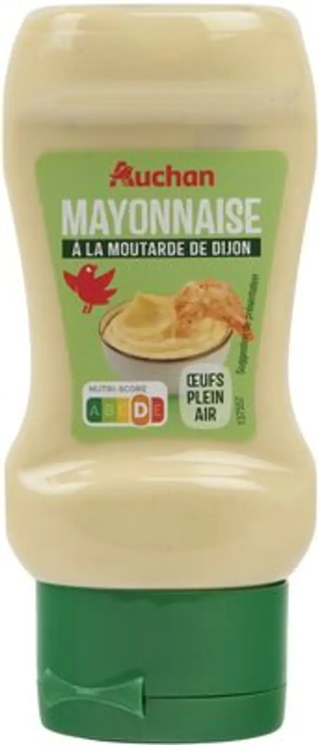 Mayonnaise à la moutarde de Dijon front packaging