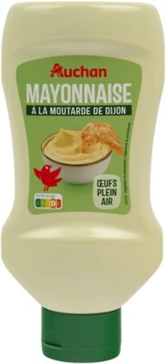 Mayonnaise à la moutarde de Dijon front packaging