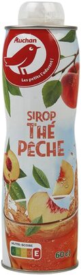 Sirop Thé Pêche front packaging