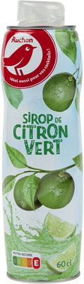 Sirop de citron vert