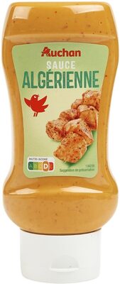 Sauce algérienne front packaging