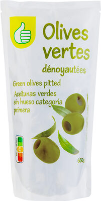 Olives vertes dénoyautées