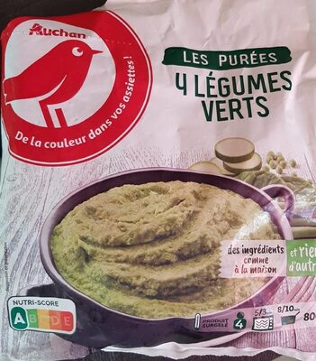 4 legumes verts front packaging