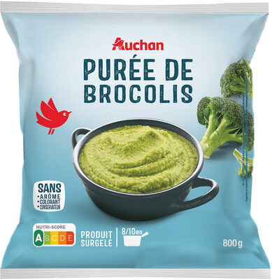 Purée de brocolis cuisinée