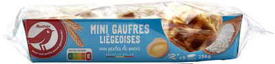 Mini Gaufres liégeoises aux perles de sucre front packaging