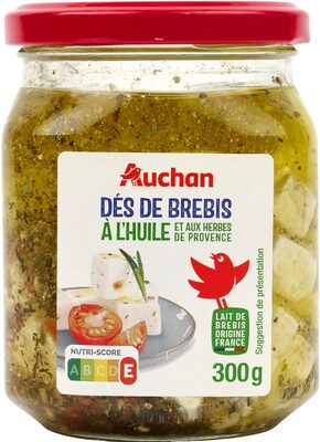 Dés de brebis à l'huile et aux herbes de provence