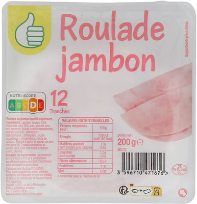 Roulade au jambon