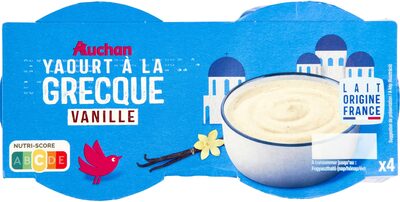 Yaourts à la grecque vanille