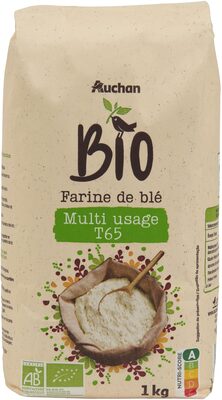 Farine de blé biologique T65 cylindre