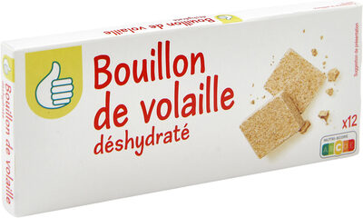 Bouillon de Volaille déshydraté front packaging