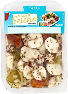 Petites seiches marinées