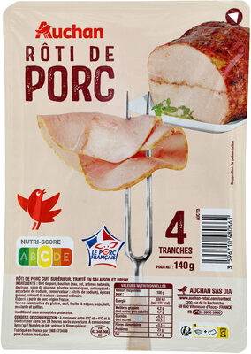 Rôti de porc cuit supérieur