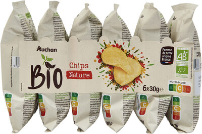CHIPS NATURE bio 6*30g