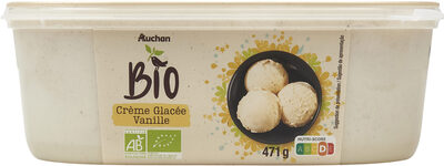 Crème glacée vanille front packaging