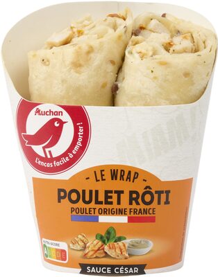 WrapPoulet rôtiSauce César front packaging