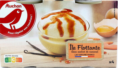 Ile flottante sur crème anglaise