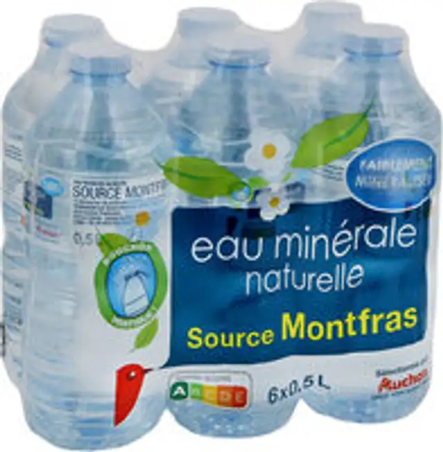 Eau Minérale Naturelle Source Montfras - Sélectionné par