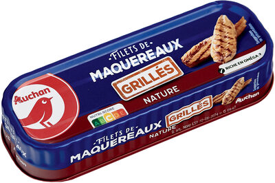 Filets de maquereaux grillés nature