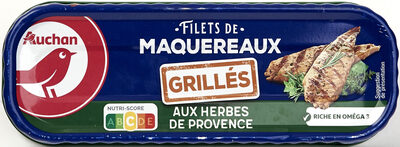 Filets de maquereaux grillés aux herbes de Provence