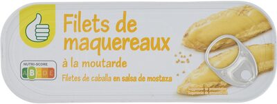 Filets de maquereaux à la moutarde