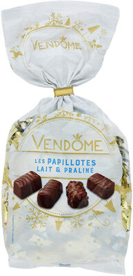 Les papillotes lait et praliné
