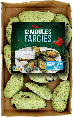 12 moules farcies
