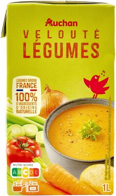 velouté de légumes front packaging