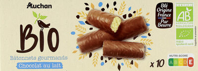 Bâtonnets gourmands chocolat au lait