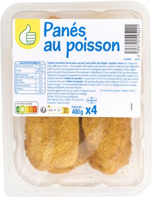 Panés au poisson
