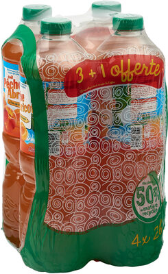 Pêche Abricot - boisson aux jus de fruits - à l'eau de source