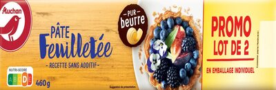 Lot de 2 Feuilletées pur beurre