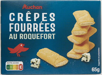 Crêpes fourrées au Roquefort