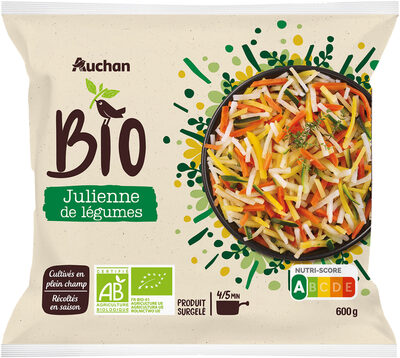 Julienne de légumes bio