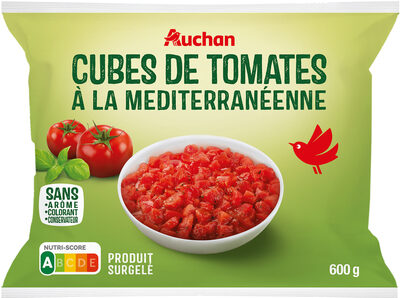 Cubes de tomates cuisinés à la méditerranéenne