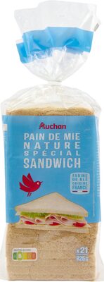 Pain de mie nature spécial sandwich